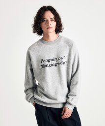 Penguin by Munsingwear(ペンギン　バイ　マンシングウェア)/【永山瑛太着用】ラグランスリーブスウェットシャツ/グレー