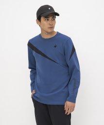 le coq sportif (ルコックスポルティフ)/ライトスウェットシャツ/ライトブルー