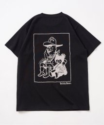 417 EDIFICE(フォーワンセブン　エディフィス)/Teddy Bear 417別注 ルーズベルトTシャツ/ブラック