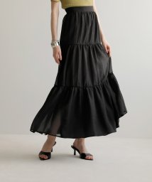 MIELI INVARIANT/Sheer Tiered Washer Skirt/506567708