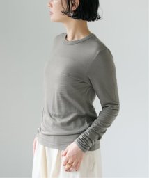 VERMEIL par iena(ヴェルメイユ　パー　イエナ)/INSCRIRE（アンスクリア）Cashmere Jersy ロングスリーブ I24AWCUT8/グレーB