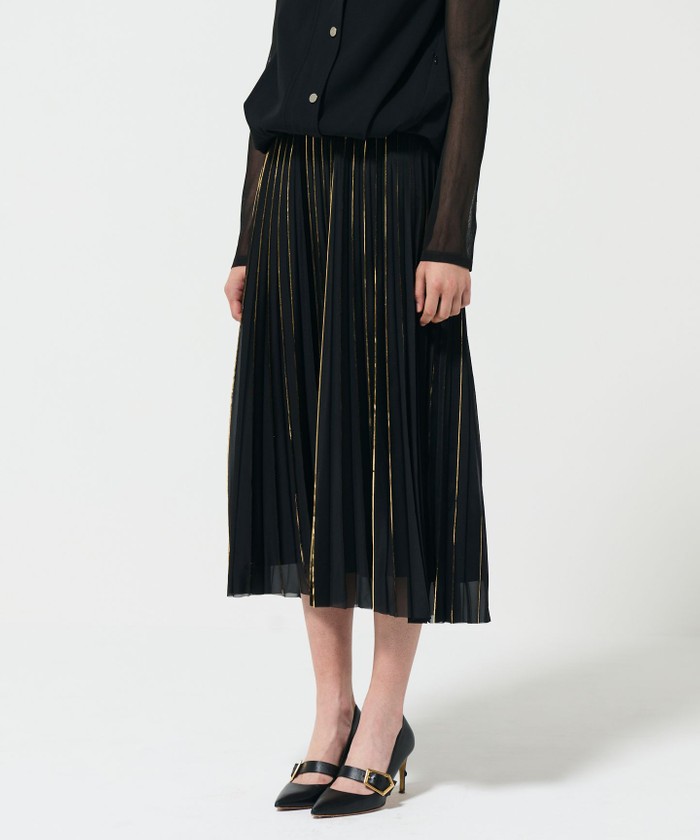 ブラック系｜プリーツスカート｜GRACE CONTINENTAL(グレース