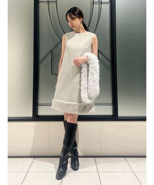 裾ファーミニワンピース(506586709) | CELFORD(CELFORD) - MAGASEEK