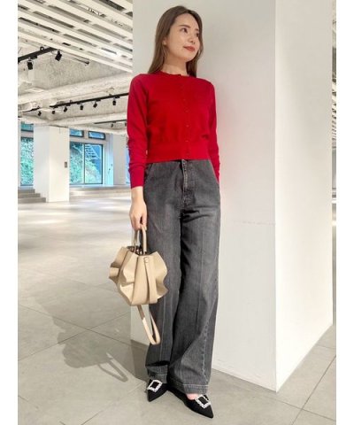 ストレートデニムパンツ