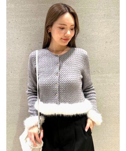 SEE BY CHLOE（シーバイクロエ）の「ケーブルニットロング