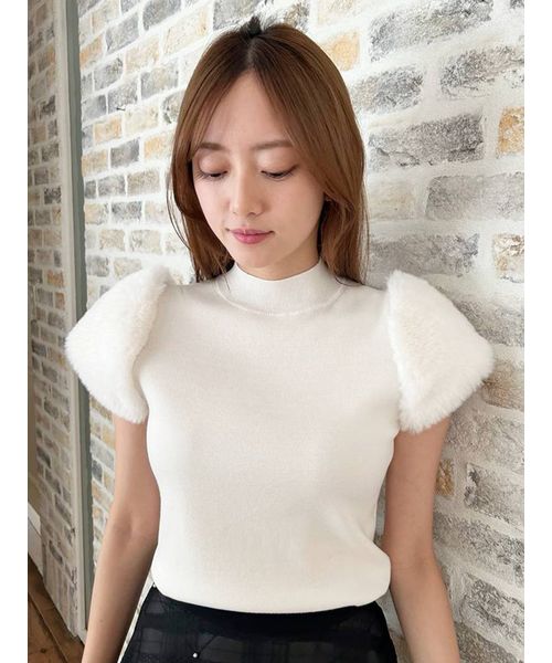 CELFORD フラッフィーニットベスト　ホワイト 楽天市場】【SALE／40%OFF】フラッフィーニットベスト CELFORD