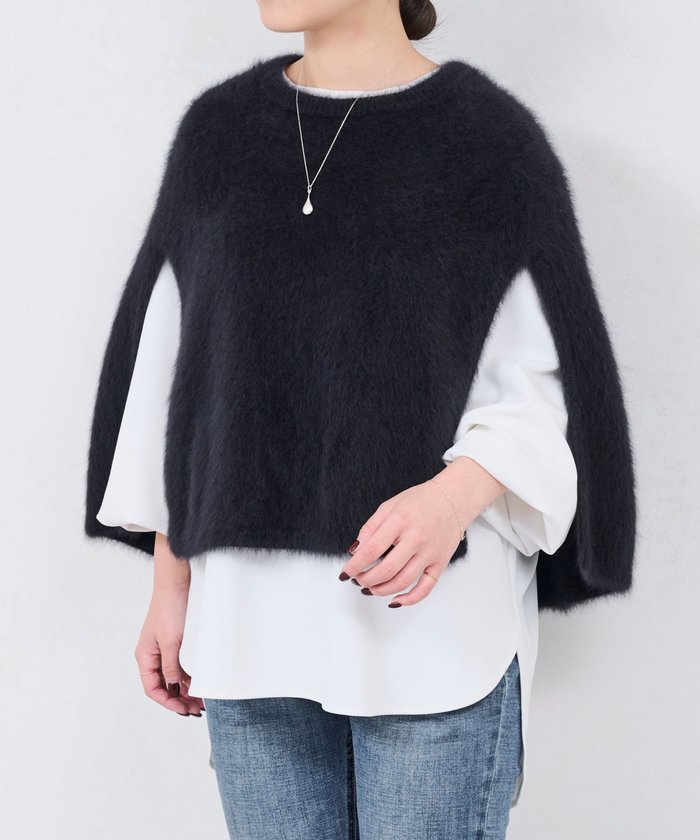 新品訳ありアウトレット 定価18万円 フォックスファー ニットの