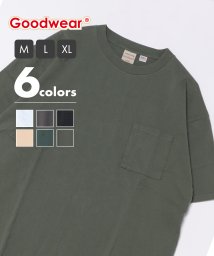 Goodwear/【Goodwear】USA COTTON ヘビーウェイト オーバーサイズ BIGポケットTEE 半袖 Tシャツ ビッグシルエット 胸ポケット 2W7－3505/506598321