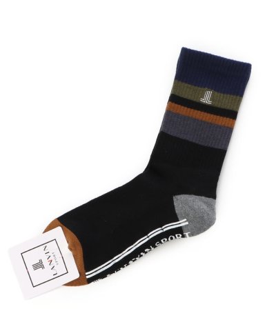 レギュラー丈ソックス【足底パイル/滑り止め/抗菌防臭】 【返品不可商品】