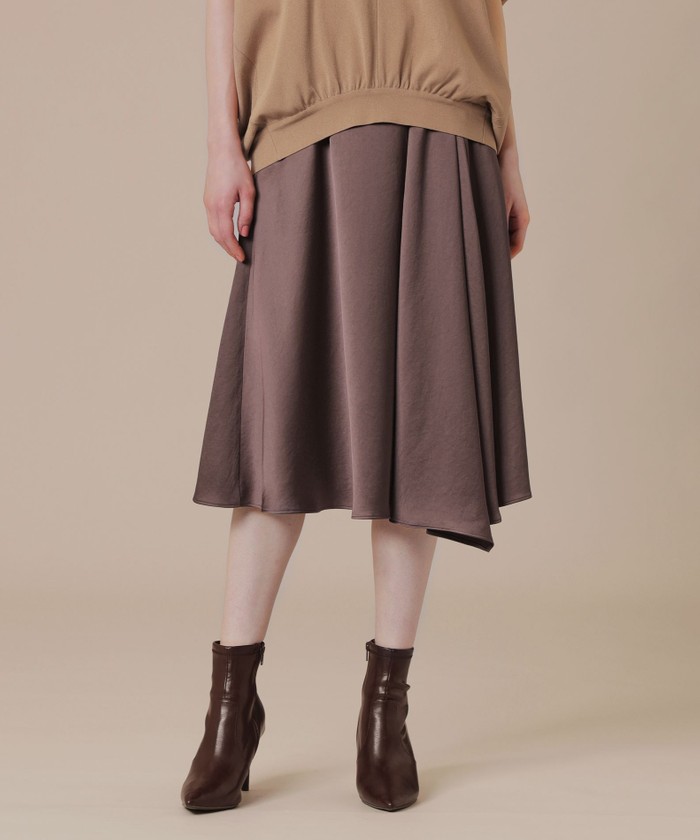 タグ付きMACKINTOSH LONDON リボン付きブラウンニット ブラウン