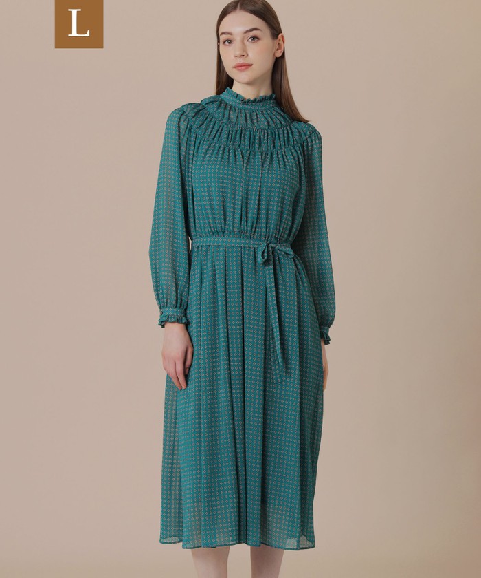 グリーン系｜ワンピース・ドレス｜MACKINTOSH LONDON(Lサイズ