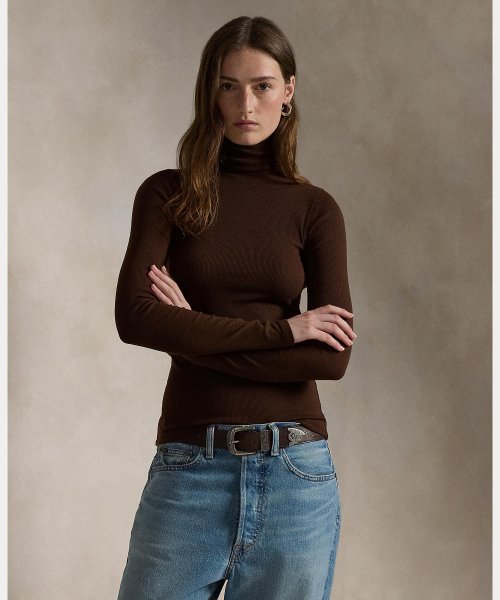 ストレッチ リブド タートルネック(506612557) | POLO RALPH LAUREN 