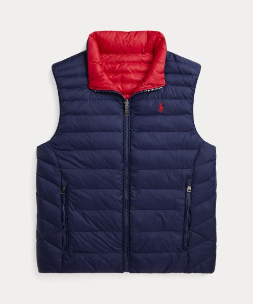 ボーイズ 8才～20才)P－Layer 2 リバーシブル キルテッド ベスト  