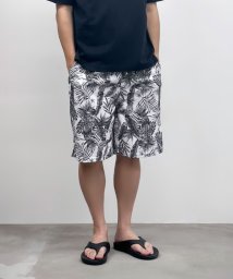 MAC HOUSE(men)(マックハウス（メンズ）)/マックハウス Mac－House NAVY ネイビー メッシュ総柄ハーフパンツ 342118MH/オフ花柄