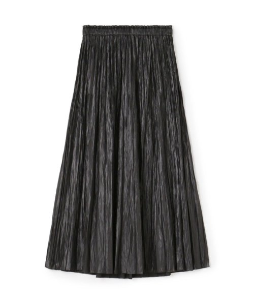 レザーライクタンブラー ランダムプリーツスカート(506637304  