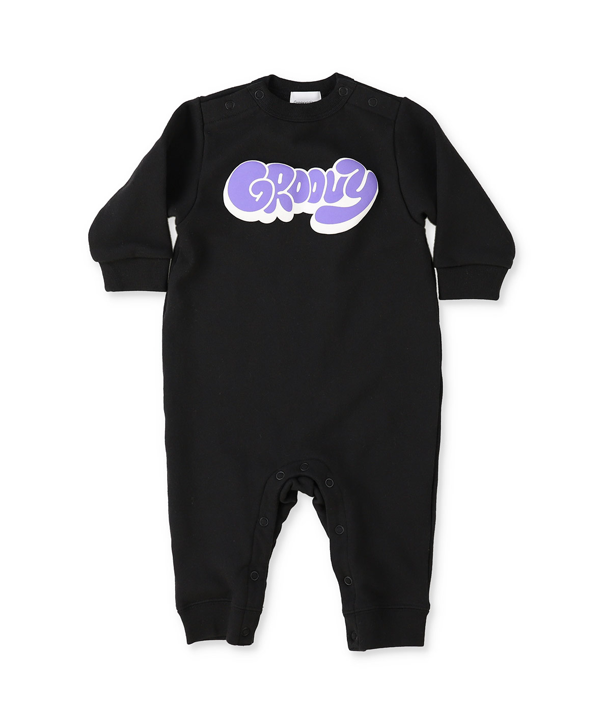 GROOVYCOLORS グルーヴィーカラーズ GROOVY COLORS GROOVY Rompers ブラック BS GROOVYCOLORS グルーヴィーカラーズ GROOVY COLORS GROOVY Rompers ブラック BS