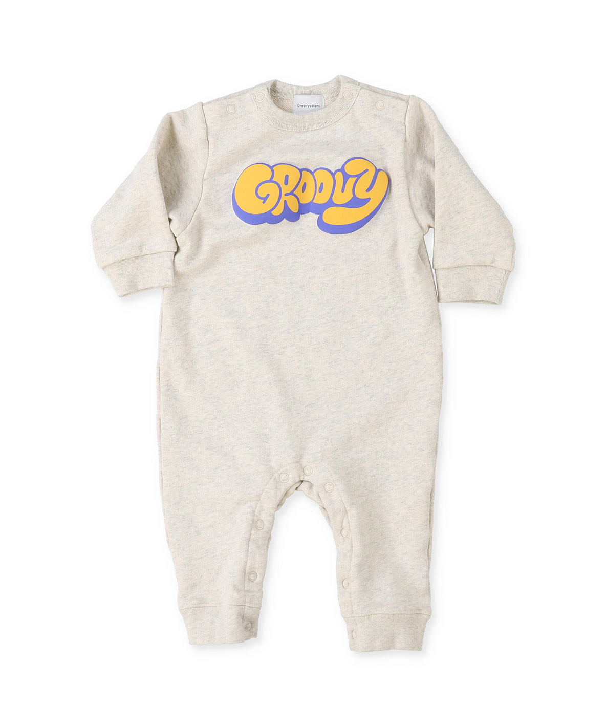 GROOVYCOLORS グルーヴィーカラーズ GROOVY COLORS GROOVY Rompers オフホワイト BS GROOVYCOLORS グルーヴィーカラーズ GROOVY COLORS GROOVY Rompers オフホワイト BS