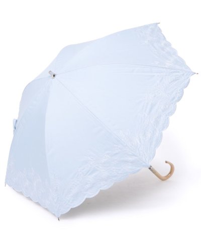 NINA RICCI ニナリッチ ローズ刺繍晴雨兼用パラソル（2段スライドショー