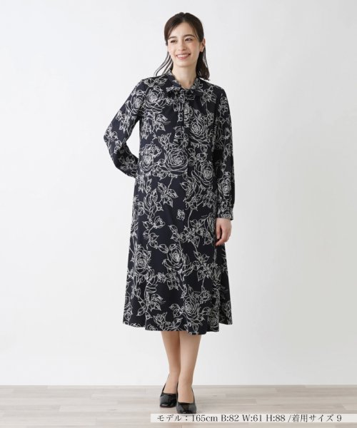 洗えるボウタイワンピース【ROCHAS Premiere】(506515272)｜阪急百貨店 