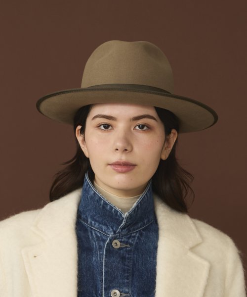 arth Ante Long Brim Fedora(506597131) | arth(arth) - MAGASEEK