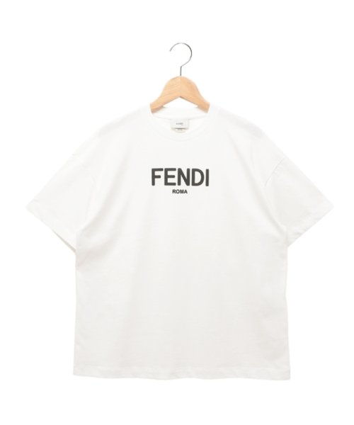 フェンディ 子供服 Tシャツ カットソー ホワイト ブラック キッズ  