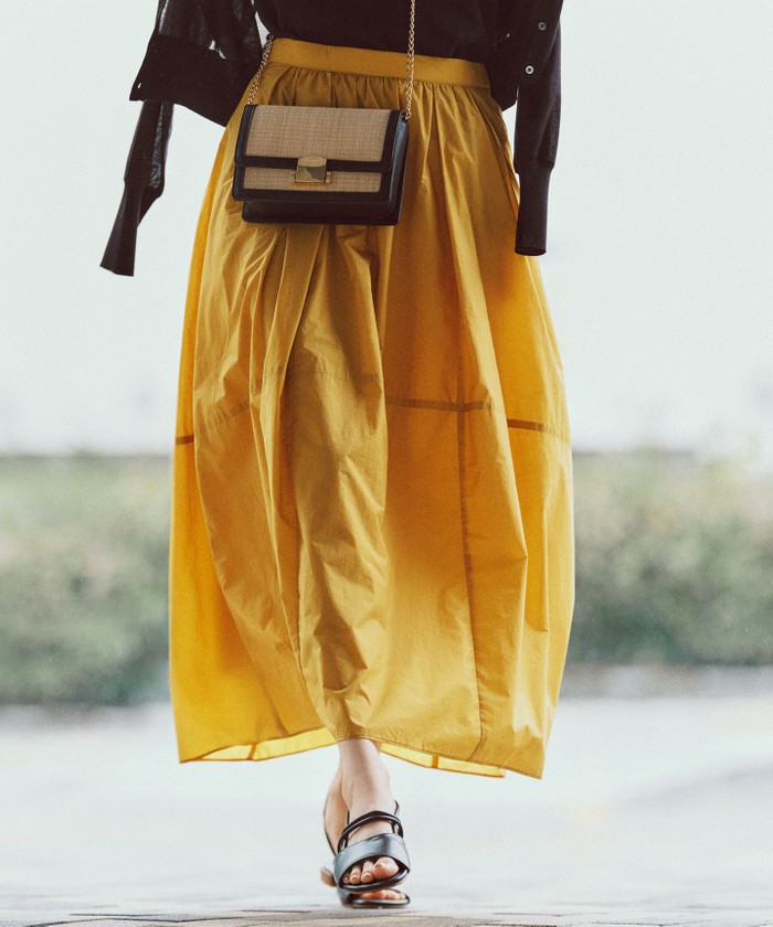 イエロー系｜Aラインスカート｜23区(ニジュウサンク)｜阪急百貨店公式