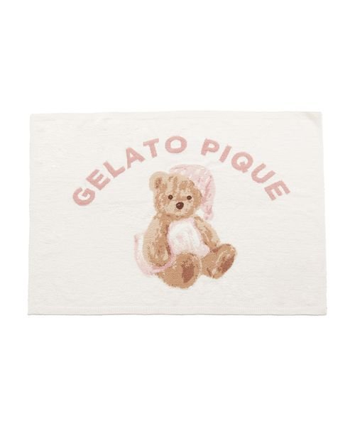 gelato pique(gelato pique)/GOOD NIGHT BEARブランケット/PNK