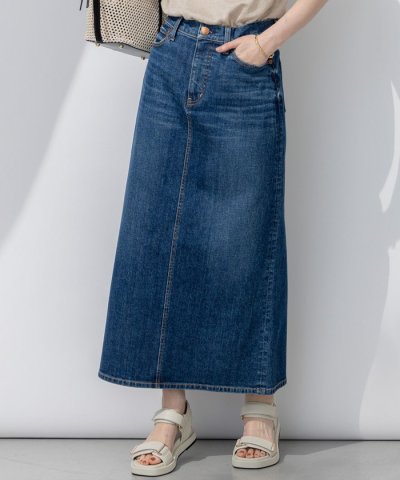 【Oggi3月号掲載/新色追加/洗える】23区DENIM ストレッチ デニムスカ