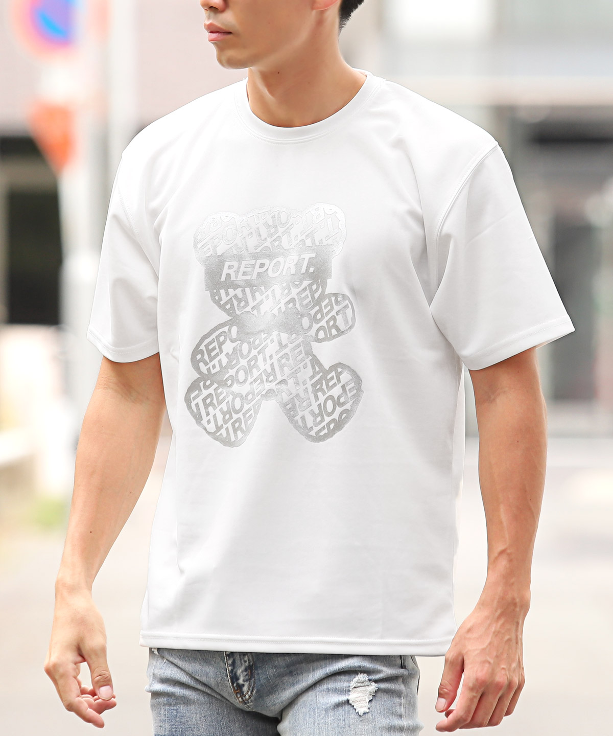 ディオールオム シワ加工ストール デニムシャツコートジャケット