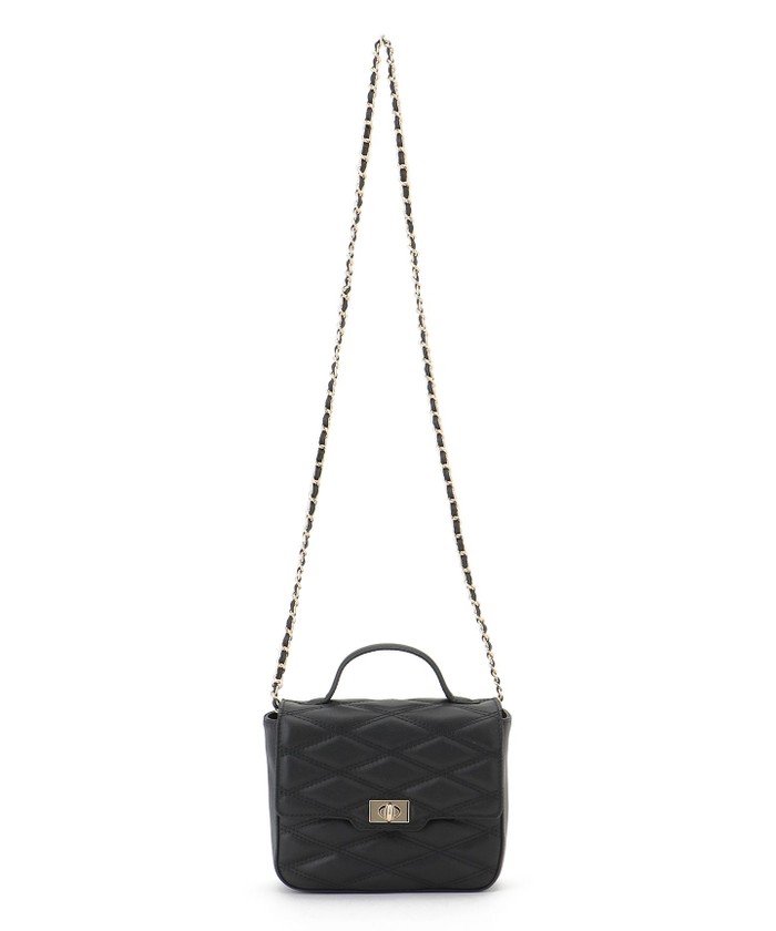 キルティング トップハンドル ショルダーバッグ(506680427)｜阪急