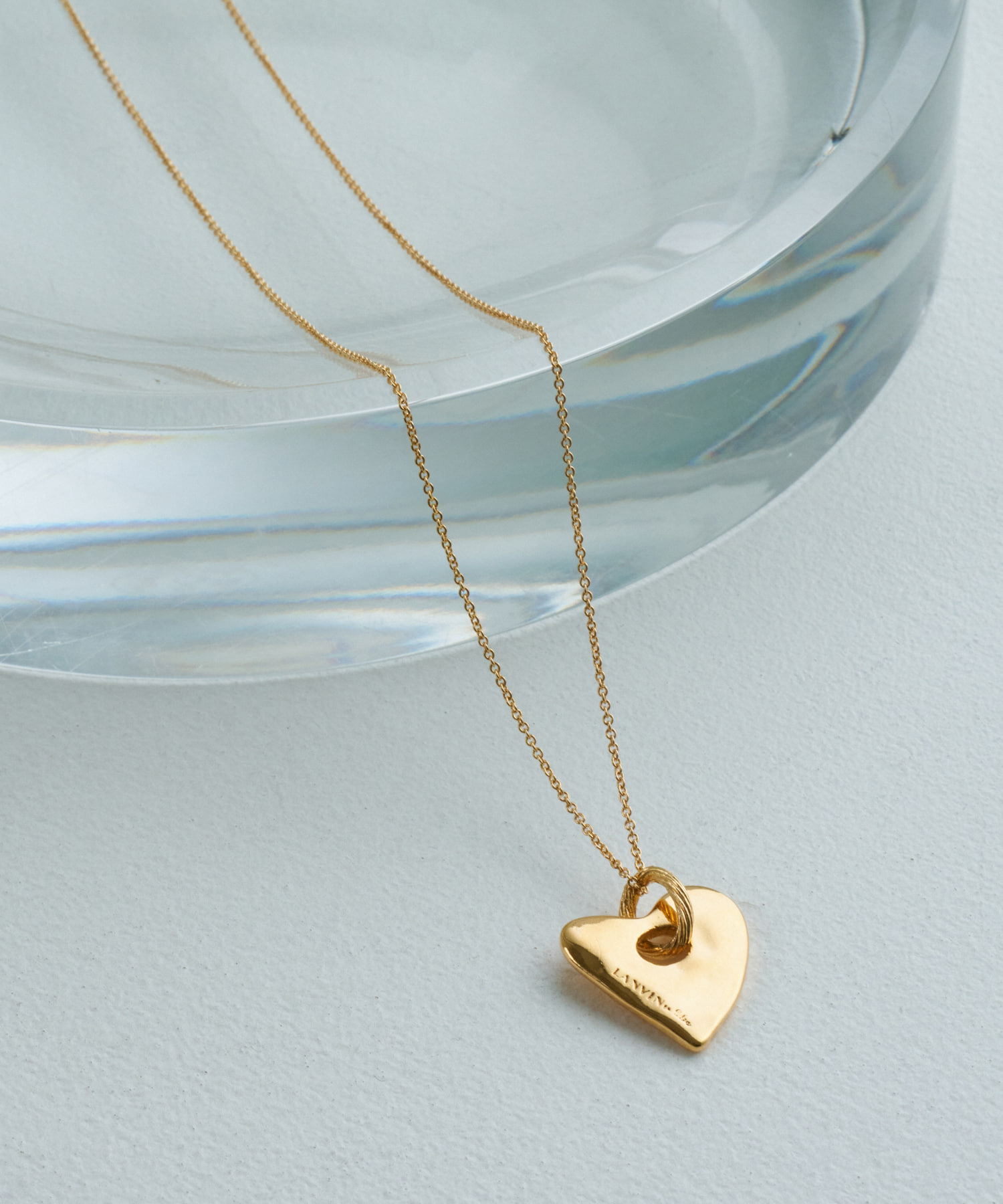 KUMIKYOKU JEWELRY ピアス ハート2連 18k Oggi掲載】スリーフェイク 