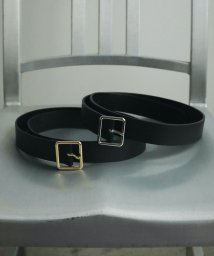 CANAL JEAN/キャナルジーン CANAL JEAN anuke(アンヌーク) Square Backle Belt スクエアバックルベルト/62421004/506692008