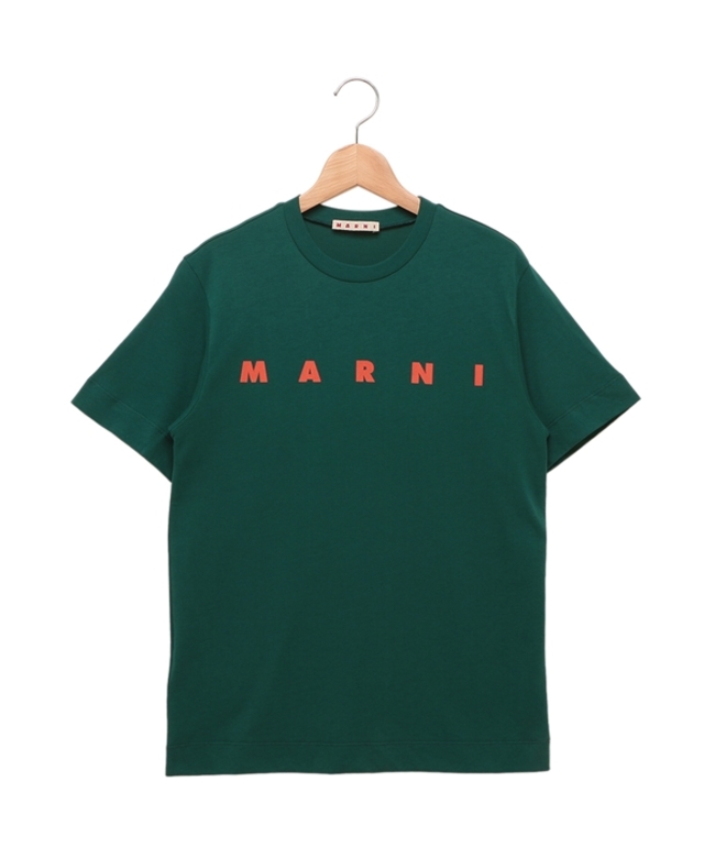 新品・未使用】MARNI KIDS うるさく 刺繍ロゴ コットンTシャツ ホワイト12Y 