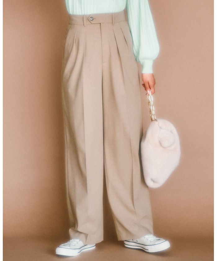 ベージュ系｜パンツ｜23区 (Lサイズ)(ニジュウサンク Lサイズ)｜阪急