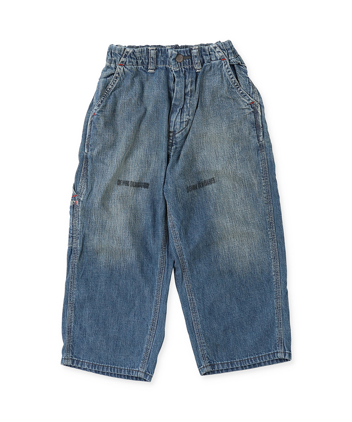 デニムダンガリー DENIM DUNGAREE 8oz Denim Painte(506391508)｜阪急