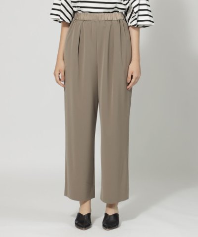 【EPOCA STORIA】 ライトツイル テーパードパンツ 《WEB＆EPOC