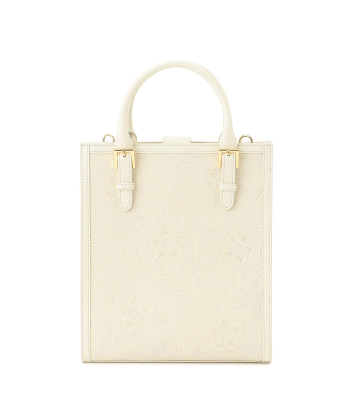 GRACECONTINENTAL Square Tote エクリュ F GRACECONTINENTAL Square Tote エクリュ F