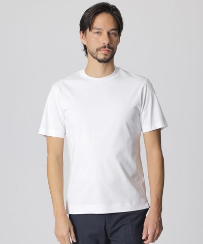 「ドレスTシャツ Dress Tee Shirts」 コットンスムースドレスTシ