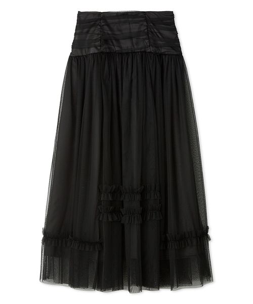 COMME des GARÇONS ボリュームチュールスカート COMMEdesGARCONS BLACK ボリューム チュール スカート