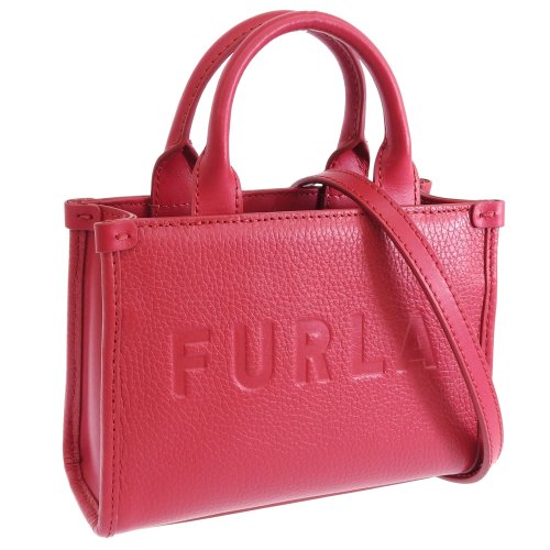 ☆FURLA☆ハンドバッグ バイカラー ポラリス ショルダーバッグ 黄色 哀しい