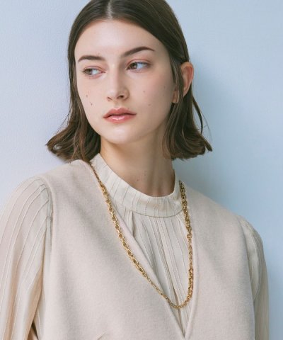 【Precious掲載】ドゥーブルチェーンネックレス