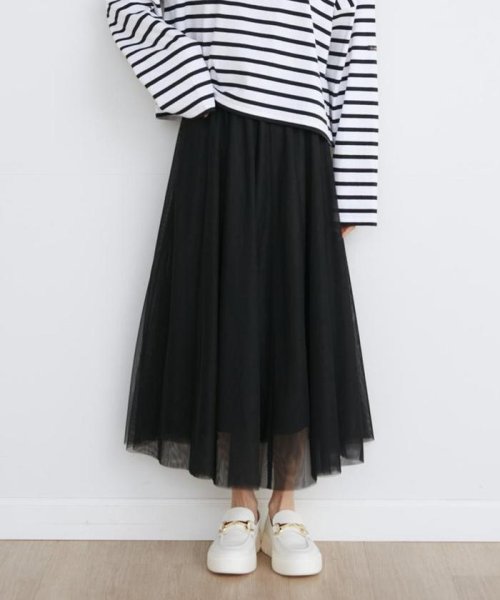イネド(INED) |チュールスカート(506752590) - MAGASEEK 