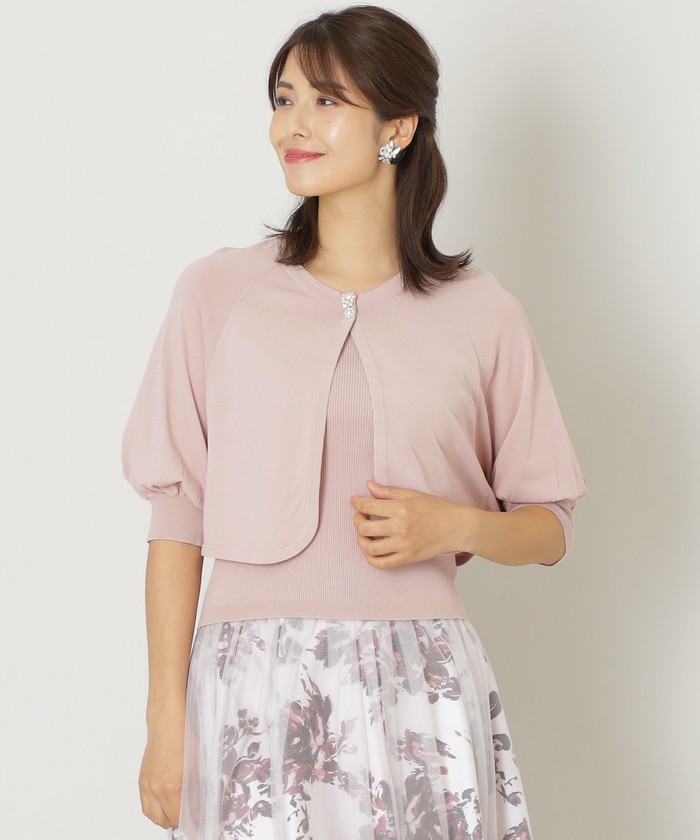 TO BE CHIC ボレロセット ブラック TO BE CHIC ボレロ