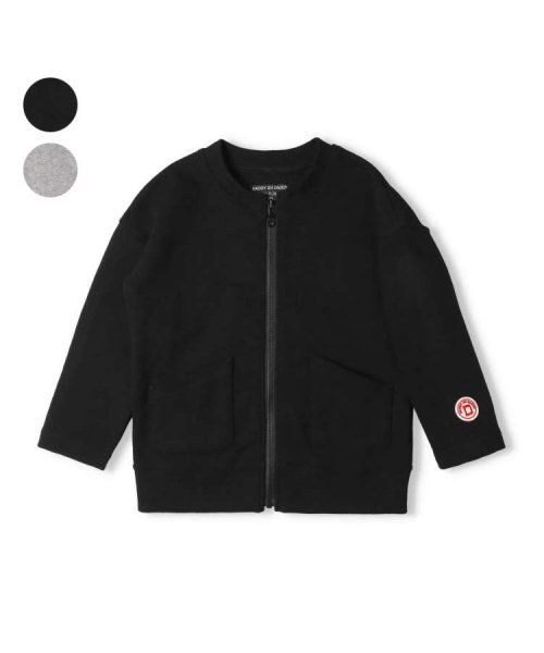 子供服】 Daddy Oh Daddy (ダディオダディ) 日本製 リップルジップ長袖  
