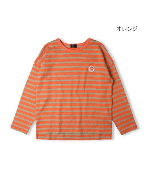 子供服】Daddy Oh Daddy (ダディオダディ)日本製 先染めボーダー長袖T  