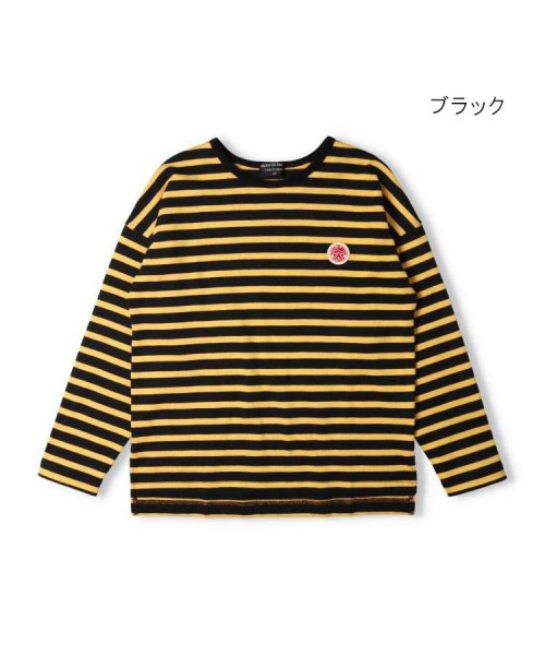 子供服】Daddy Oh Daddy (ダディオダディ)日本製 先染めボーダー長袖T  