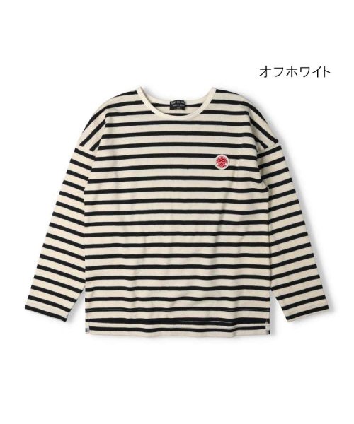 子供服】Daddy Oh Daddy (ダディオダディ)日本製 先染めボーダー長袖T  