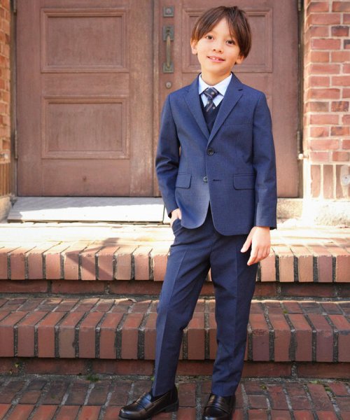 マイクロチェック スーツ(110－130cm)(506677701) | コムサイズム  