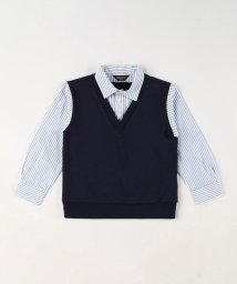 COMME CA ISM KIDS/フェイクレイヤードシャツ(140－160cm)/506677704