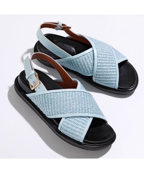マルニ MARNI FUSSBETT フスベット 好 SANDAL クロス サンダル 